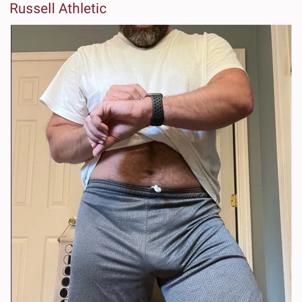 Great Comfortable Pair of used Grey Gym Shorts. Sooo comfortable. Size M